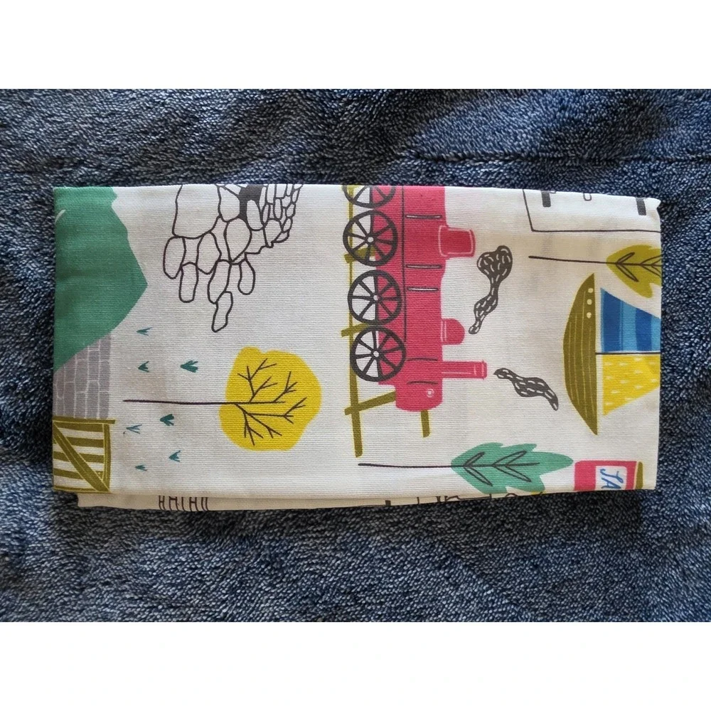 NWT Jessica Hogarth Tea Towel White Kitchen Towel Made in UK‎